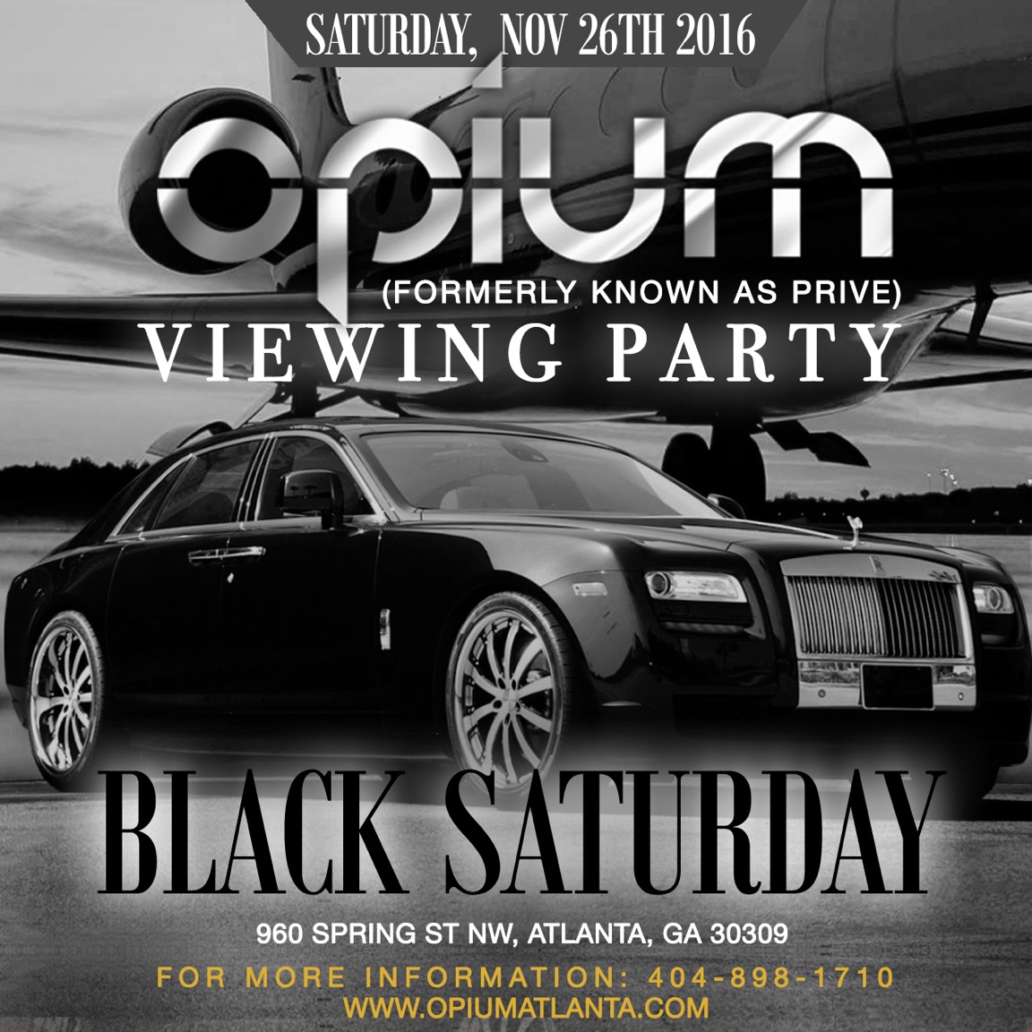 OPIUM Viewing Party (Formerly Known As PRIVE) Tickets OPIUM