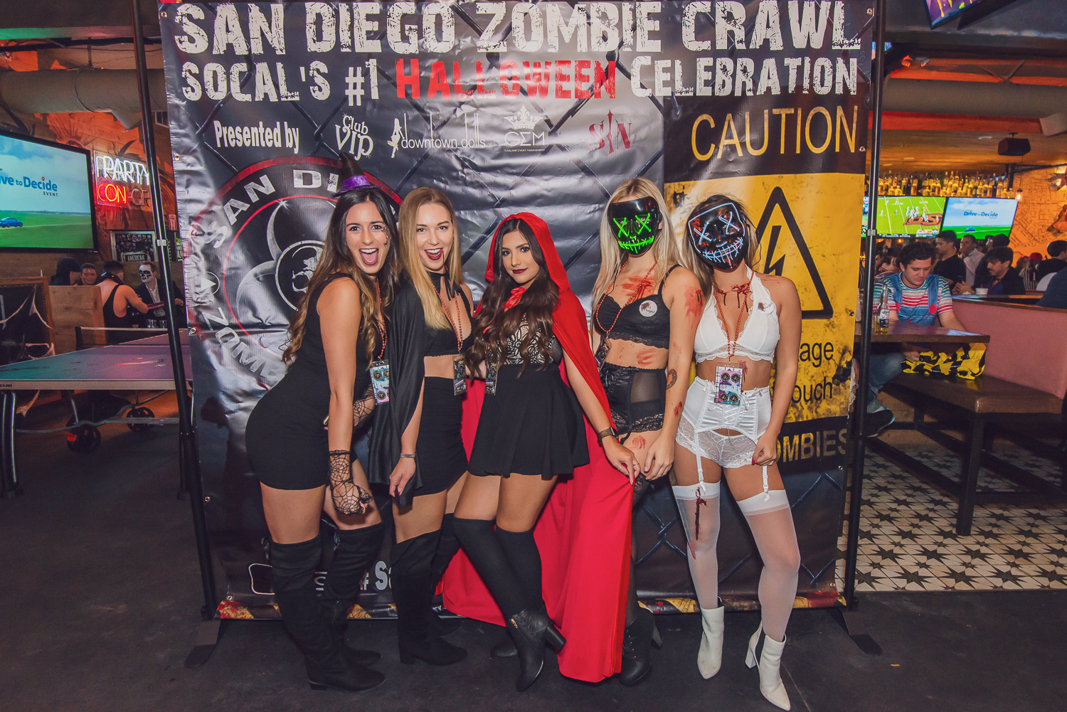 San Diego Zombie Crawl Meets Day of the Dead