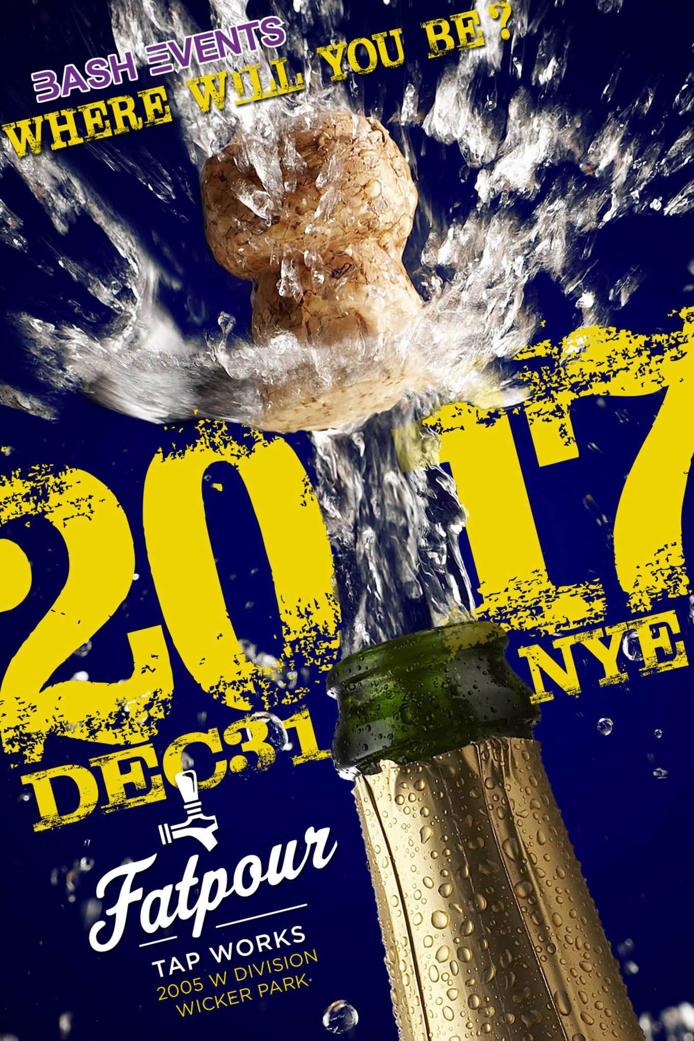 New Year S Eve 17 Fatpour Tap Works Tickets Fatpour Tap Works Chicago Il December 31 16