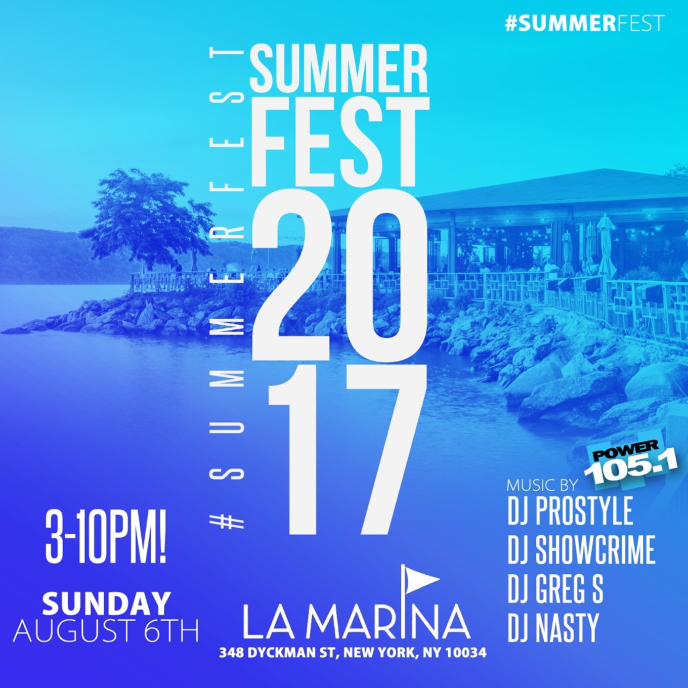SummerFest 2017 at La Marina 8/6 Tickets La Marina, New York, NY