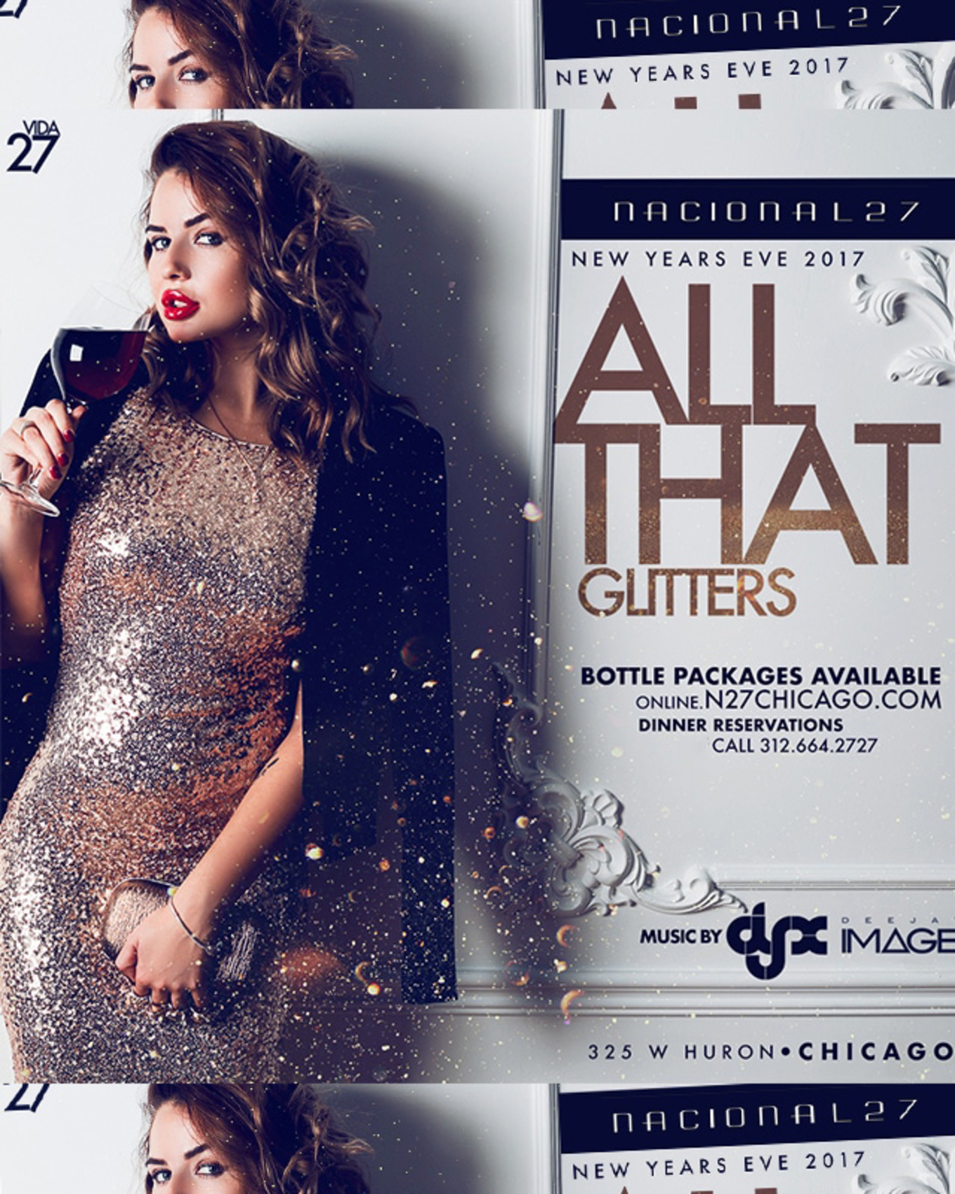 All That Glitters New Years Eve 2018 - Tickets - Nacional 27, Chicago, IL - December 31, 2017