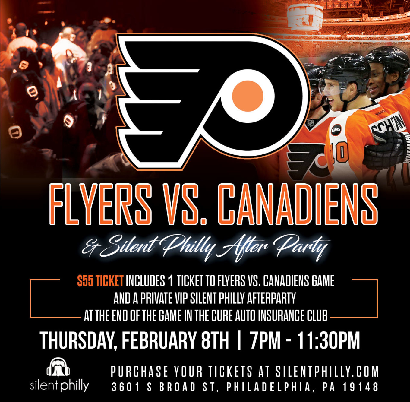 silent philly at the philadelphia flyers tickets wells fargo phildelphia flyers tickets