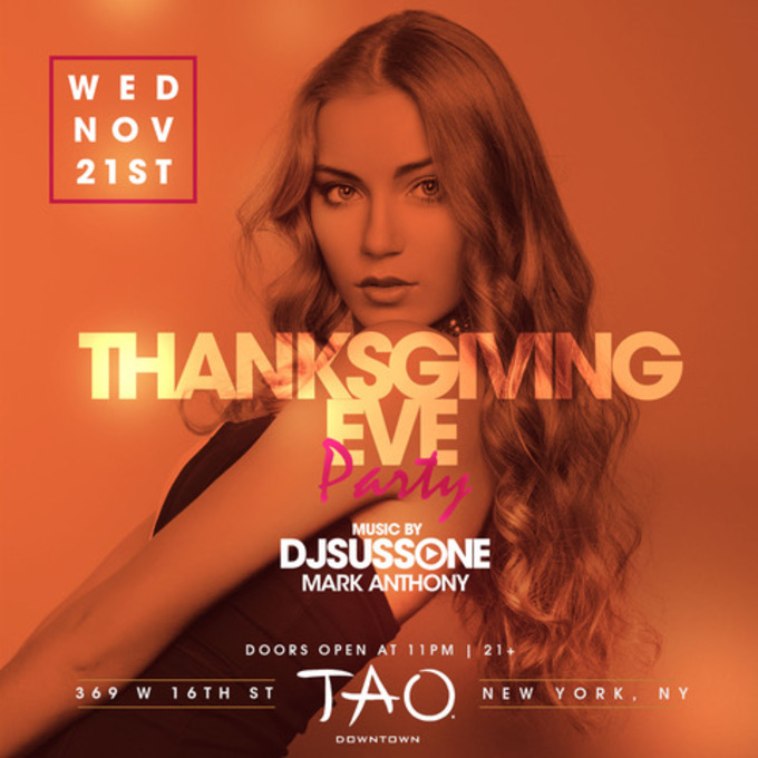 Thanksgiving Eve at TAO Downtown Nightclub - Tickets - Tao ...