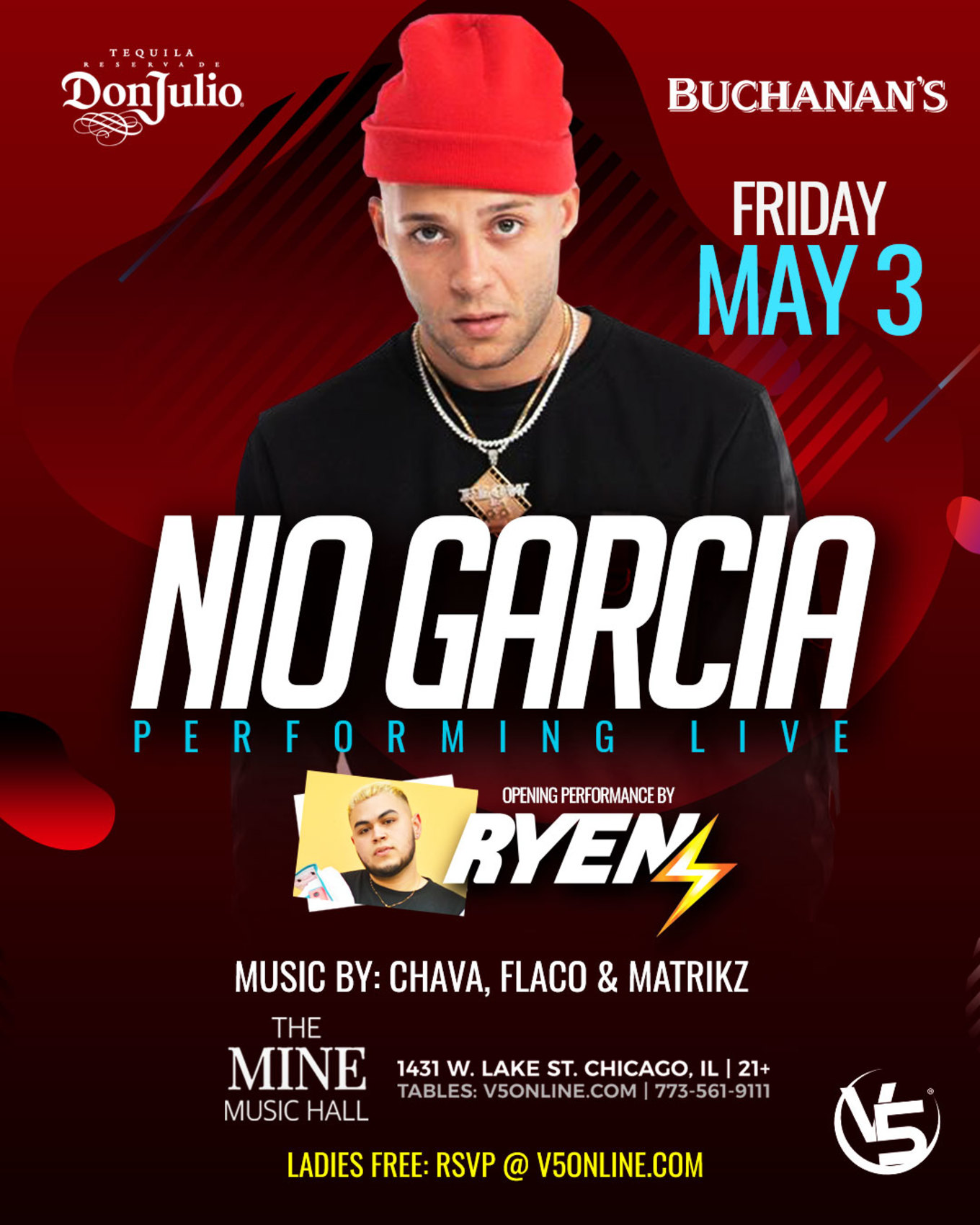 nio garcia live tickets mine music hall chicago nio garcia live tickets mine music hall chicago