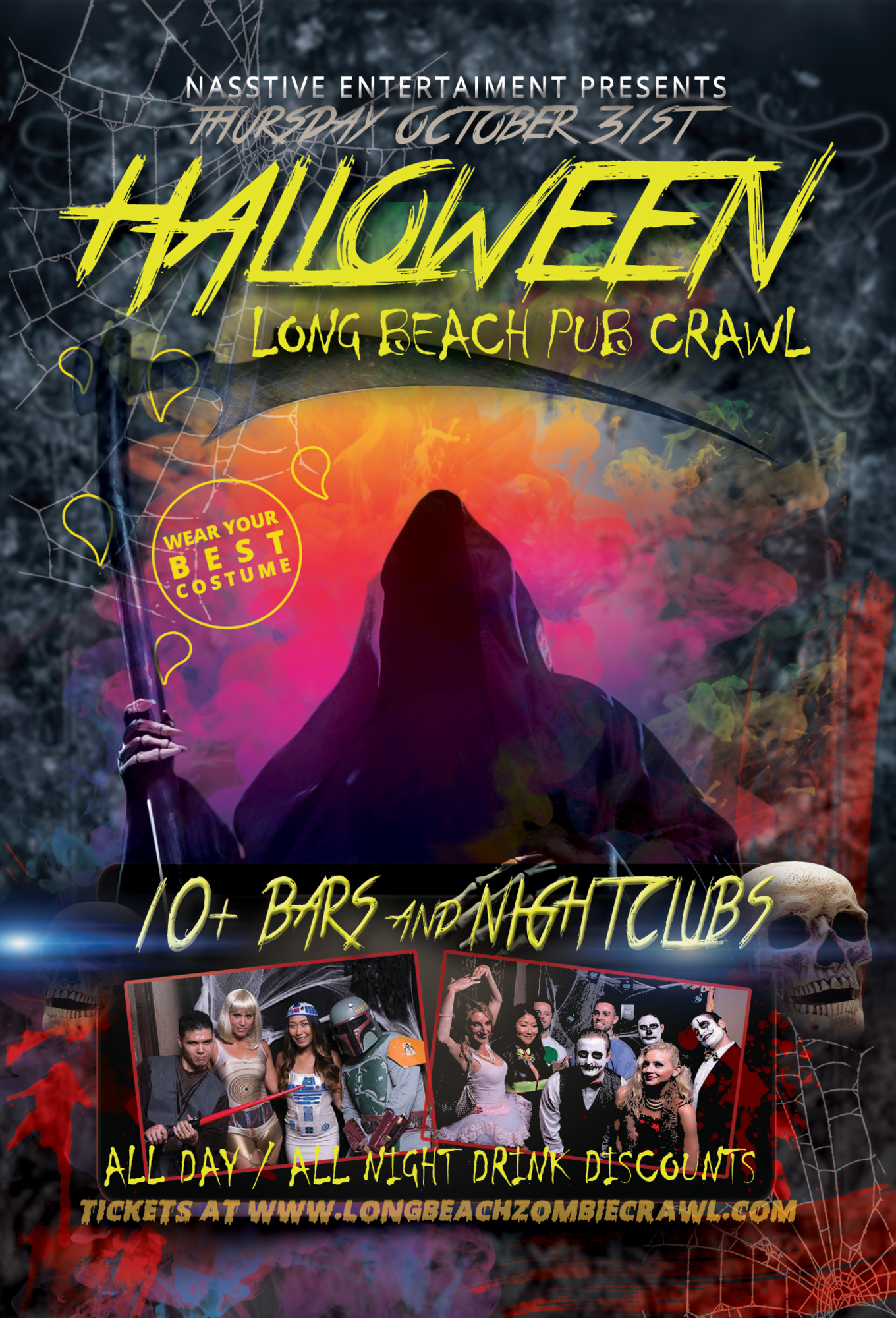 Long Beach Halloween Night Pub Crawl Oct. 31st Tickets The Harbor
