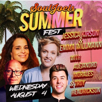 Jessica Kirson & Emma Willmann Double Headline at SoulJoel's Comedy Dome