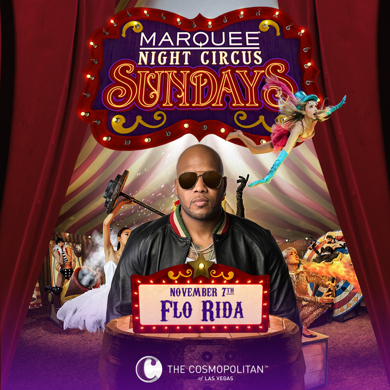 NIGHT CIRCUS Flo Rida Tickets Marquee Nightclub Las Vegas NV NIGHT CIRCUS Flo Rida Tickets Marquee Nightclub Las Vegas NV