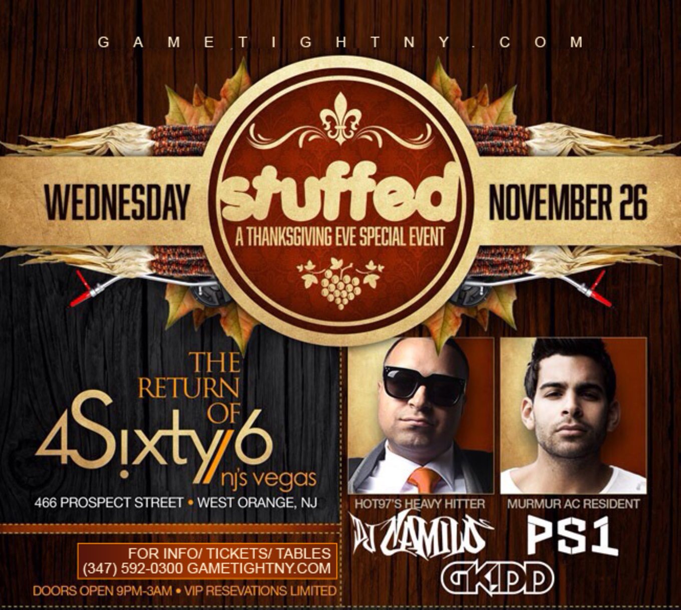 Thanksgiving Eve 4Sixty6 Lounge Party 2014 with Hot97 Dj ...